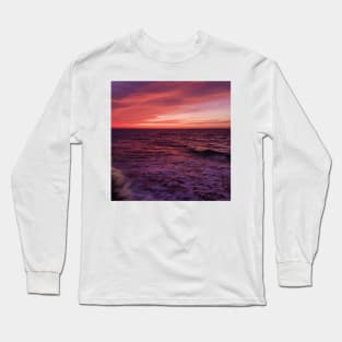 Water Waves Long Sleeve T-Shirt